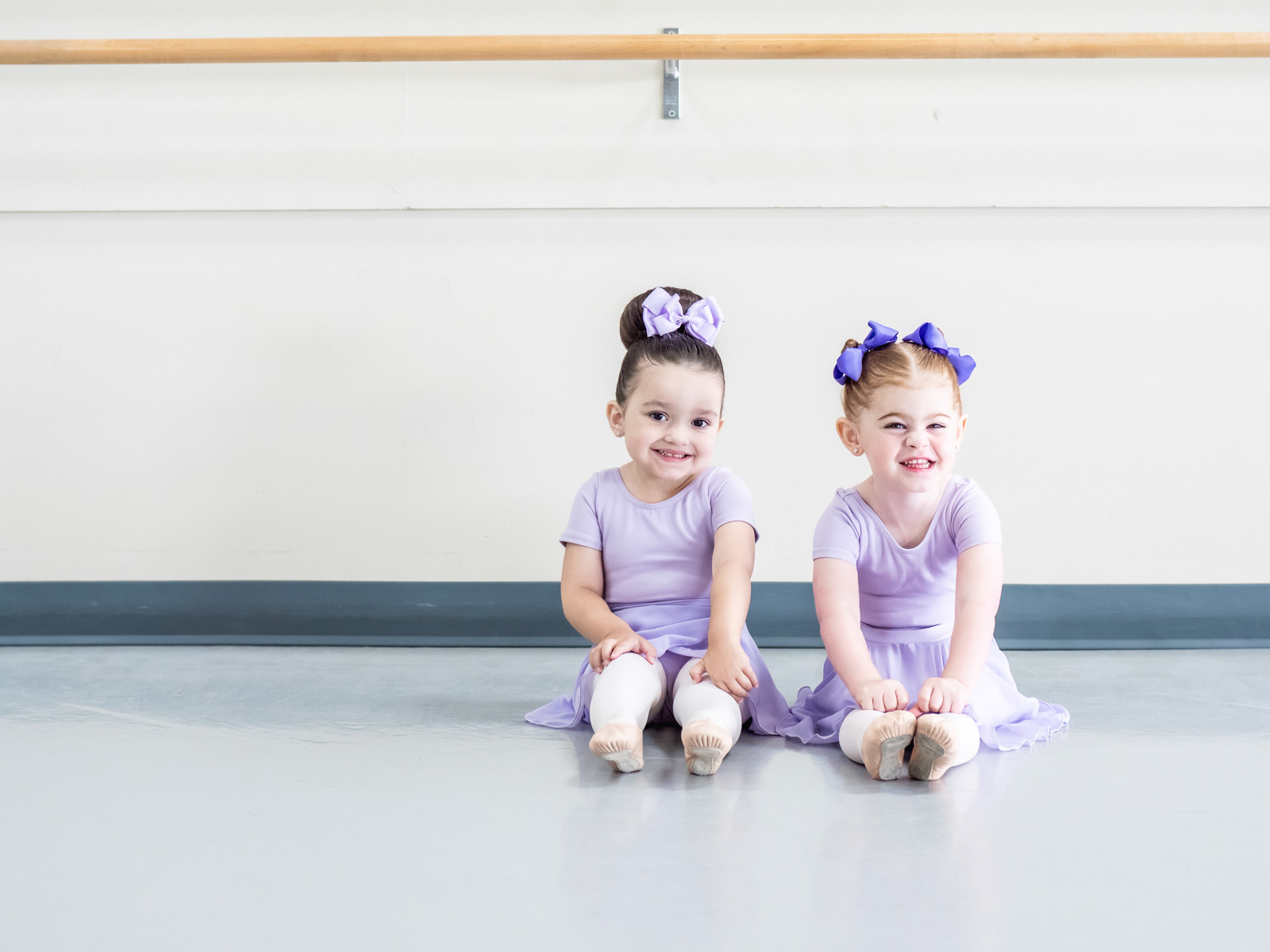 Greta Leeming Studio of Dance - Ottawa Dance Studio - Recreational Competitive Adult Toddler - 48 toddler dance classes baby ballet dancers smiling
